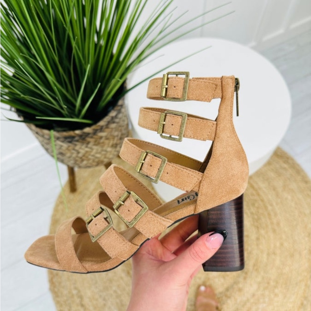 High heel sandals